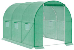 Leziter Fóliasátor 200x200x300 cm erősített vázzal+fólia (32225)