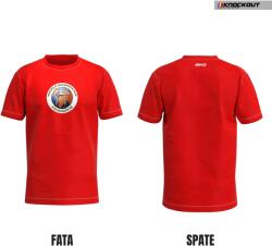 KNOCKOUT Wkf Knockout Póló XL vörös