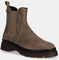 Gant magasszárú cipő velúrból Aligrey bézs, platformos, 31553157 - bézs Női 41