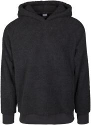 Urban Classics Férfi Sherpa kapucnis pulóver 4XL fekete