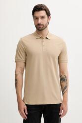 HUGO pamut póló - bézs XL - answear - 22 990 Ft