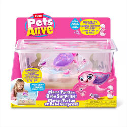 ZURU Pets Alive Mama és bébi teknős meglepetés játékszett