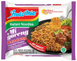  Indomie Mi Goreng Rendang fűszeres marha ízű instant tészta 80g