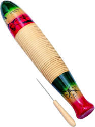 Peace RH-22 - Fa fogantyús guiro tone block, ütővel - R195R