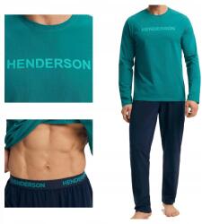 Henderson Férfi pizsama, zöld, Size XL, 100% pamut (43490-77X)