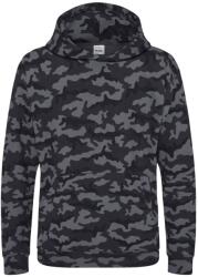 Just Hoods Hanorac camo pentru copii - Camuflaj neagră | 3-4 ani (JH014J-1000308029)