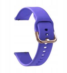  Gumiszíj Univerzális Okosóra Fejpánt 20mm Sötét Lila (pasek gumowy 20mm)