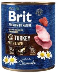 Brit Premium by Nature Pulykahús májjal - 6x400g