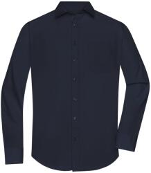 James & Nicholson (Daiber) Férfi hosszú ujjú ing JN678 - Sötétkék | 4XL (1-JN678-1760069)