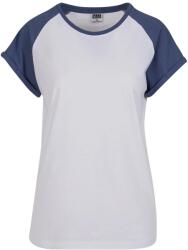 Urban Classics Női kontrasztos Raglan póló 2XL barna|kék