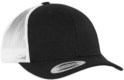 FLEXFIT Retro kéttónusú Trucker sapka fehér|fekete|színes