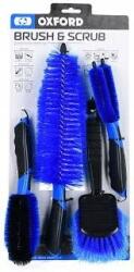 OXFORD Motorkerékpár Tisztító Kefék Készlet Brush Scrap 4 Darabos (régi K