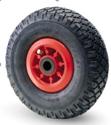 RADER Molnárkocsi Kerék, Tömlős, műanyagfelnis, tűgörgős 3.00-4 (260x85) (CPPN_260_20W)