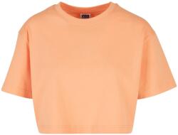 Urban Classics Női rövid túlméretezett Crop póló 5XL narancssárga