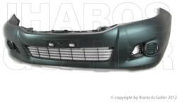 Toyota Hilux 2005-2015 - Első lökh. keréklyukas , lökh. ráccsal nemOE des(4WD)