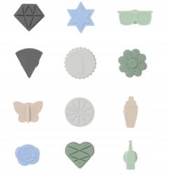 Livarno Home 86. Szilikon Pohárcímkék 12db (4335754014260)