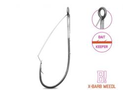 Delphin b! x-barb weedl bokorugró cheburashka horog / 8db-2 (101005325) - epeca