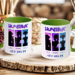 Deconline Crafts Egyedi neves KPOP "Démonadászok" Shadows' bögre személyre szabható zöld (DO59426-GREEN-MUG)