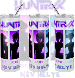 Deconline Crafts Személyre szabható KPOP "Démonadászok" Shadows' fém Termosz / tumbler egyedi névvel 600 ml (DO59426-TUMBLER-600)