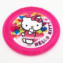 Delicia Műanyag lapostányér Hellokitty- 673362 (673362)