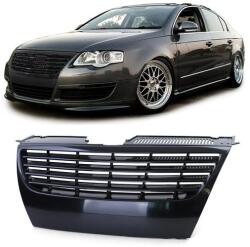 VW Volkswagen Passat B6 3C 2005-2010 fényezetlen fekete hűtőrács - bcf
