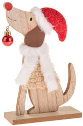 Dakls Дървена Коледна фигурка (височина 21 cm) Dog - Dakls (KAT22192)