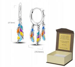 Global Silver Ezüst fülbevaló lógó karika Álomfogó minta 925 K208 (5904555527393)