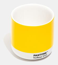 Pantone Жълта керамична чаша 175 ml Cortado Yellow 012 - Pantone (101060012)