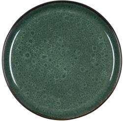 Bitz Зелена/черна десертна глинена чиния ø 21 cm Gastro Green/Black - Bitz (821259)