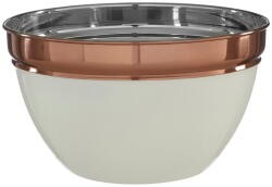 Premier Housewares Купа от неръждаема стоманав меден и бежов цвят ø 18 cm Prescott - Premier Housewares (0507364)