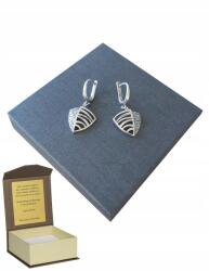 Global Silver 925 Ezüst Fülbevaló 925 Szett Dedikált K123