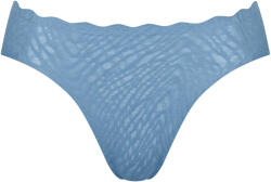 Sloggi Zero Feel Bliss High leg - nő - méret L 44/46 - kék/jacquard