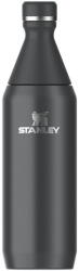 STANLEY Черна термо бутилка от неръждаема стомана 600 ml All Day Slim Bottle Black - Stanley (100000108549)