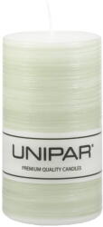 Unipar Светлозелена свещ, време на горене 40 h Finelines - Unipar (Finelines Green Pillar 60x110)