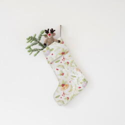 Linen Tales Текстилен Коледен чорап Christmas Print - Linen Tales (LT-CHRSTO-1S-CHR)