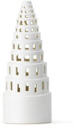 Kähler Design Бял керамичен коледен свещник Lighthouse, ø 9 cm Urbania Lighthouse High Tower - Kähler Design (693027)