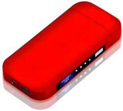 HARAHU TO-25707 elektromos öngyújtó USB töltéssel - Piros KP25707