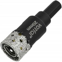 Vorfal Gyémánt Fúró 20MM Csipke Lyuk Gres Csempe Kerámia Rugó Hex (V044415)