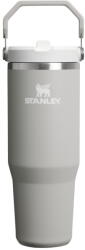 STANLEY Сиво-бежов термос от неръждаема стомана 890 ml IceFlow Flip Straw 2.0 Tumbler Ash - Stanley (100000108351)