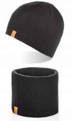 Brødrene Fekete Szett Téli Férfi Sapka Vastag Kémény Golf Brodrene (103116-BLACK)