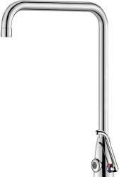 Delabie TEMPOMATIC MIX PRO álló infracsap lengő kifolyóval orvosi bemosakodóhoz és nagykonyhai mosogatóhoz H-M vízre, elemes (DEL495257)