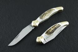 NN Knives NN-Knives Fejesgörbe Zsebkés Agancs (NN-4001)