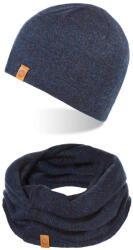 Brødrene Divatos Meleg Férfi Sapka Szett Kémény Sötétkék (103124-NAVYMULIN)