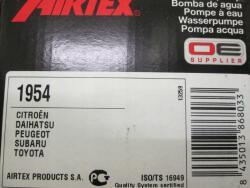 Airtex Vízpumpa Citroen C1 Peugeot 107 Toyota Aygo 1201H0 Airtex