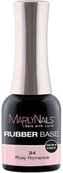 MarilyNails - RUBBER BASE - 34 - Rosy Romance - 7ml