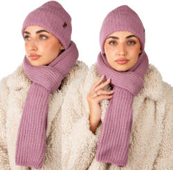  Női sapka szett, téli sál, lengyel gyártás, meleg, divatos, univerzális méret