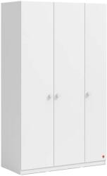 Cilek Dulap Line cu 3 uE i pentru camera copii , 127x214x62 cm, colectia Varia White (20.94.1003.00)