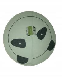 H&S Decoration Csúszásgátló szőnyeg kerek 80 cm bézs panda maci vékony (KR2002250)