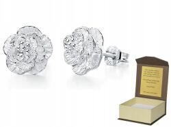 Global Silver Ezüst fülbevaló stift Virág minta 925 K231 (5904555527423)