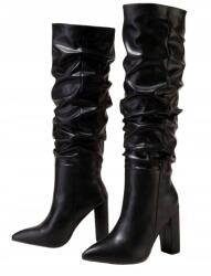 Shein Fekete Magassarkú Női Csizma 39-ES 5K (sw2108189345071415)